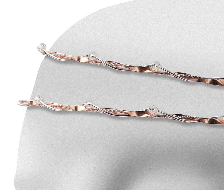 Στέφανα Γάμου από Ασήμι 925° Σ-1639