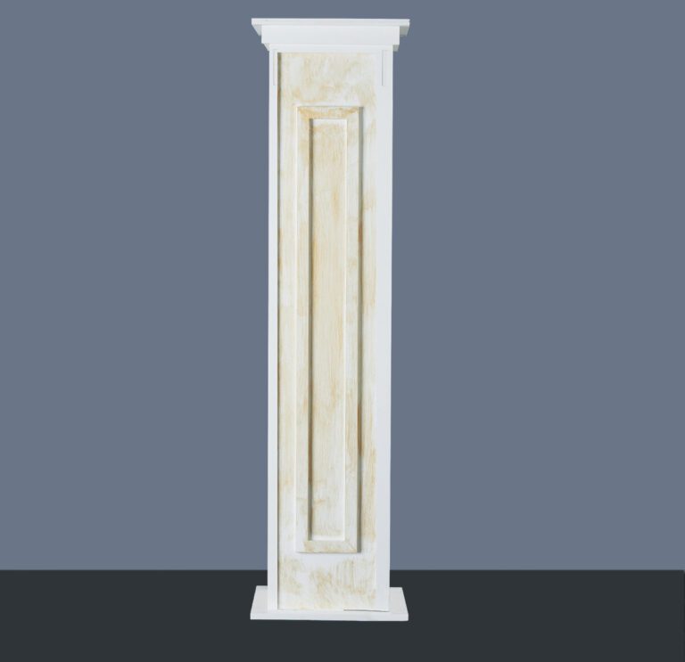 Ξύλινη Λαμπάδα Γάμου Λ-0400