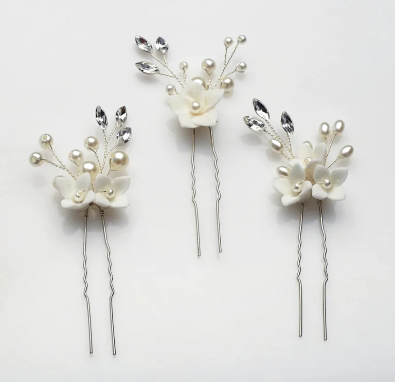 Σετ Φουρκέτες μαλλιών νύφης ΚΤ-0005