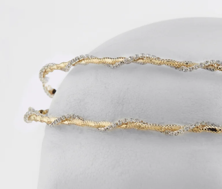 Επάργυρα Στέφανα Γάμου SA-2454